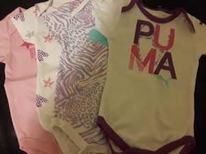 Puma onesies